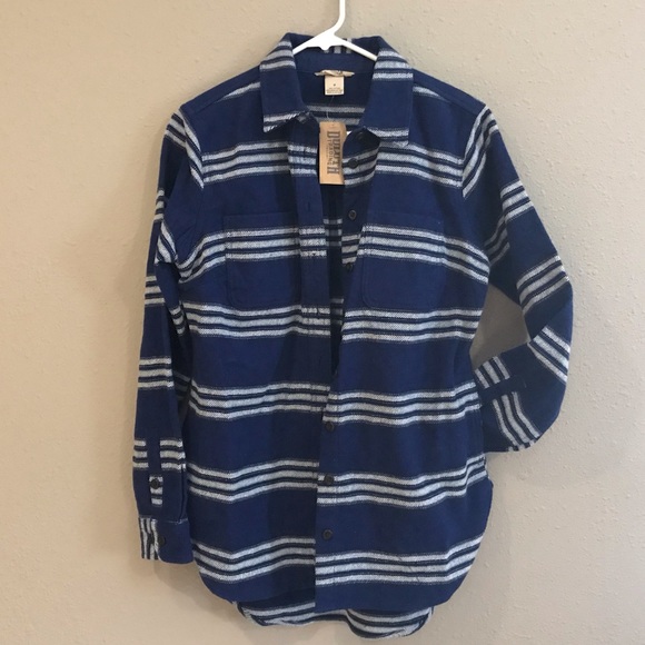 Duluth Heritage Flannel Shacket NWT - Picture 8 of 12